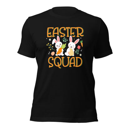 Easter Squad Bunnies Family Matching Unisex Dark Shirt