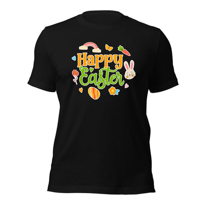 Happy Easter Day Graphic Unisex Adult Dark Shirt