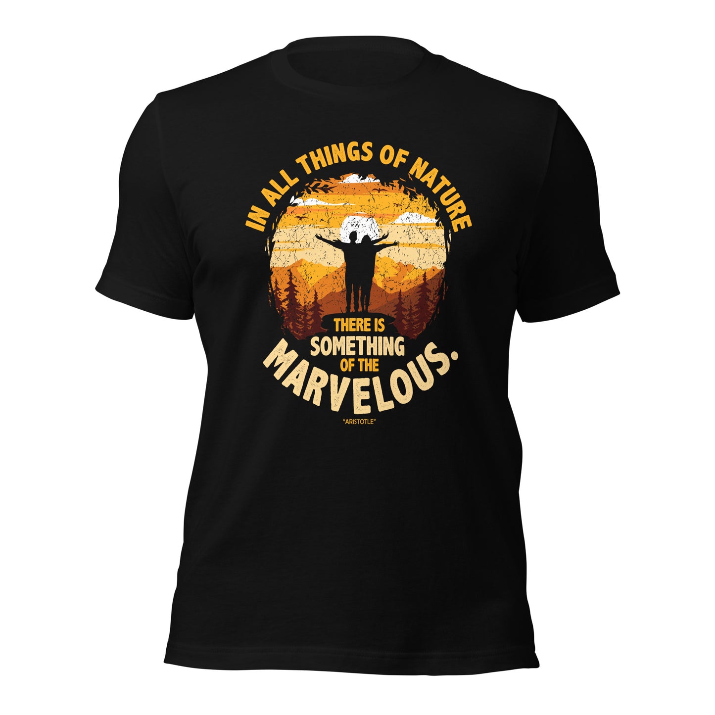 In All Things Of Nature There Is Something Unisex Dark Shirt