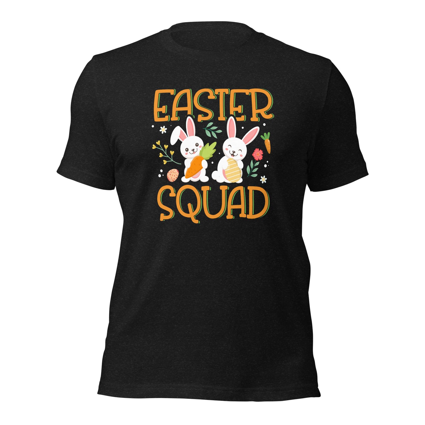 Easter Squad Bunnies Family Matching Unisex Dark Shirt