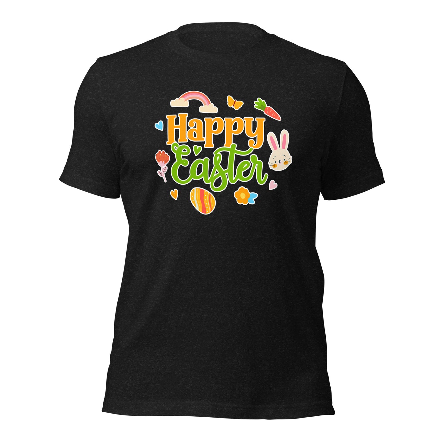 Happy Easter Day Graphic Unisex Adult Dark Shirt