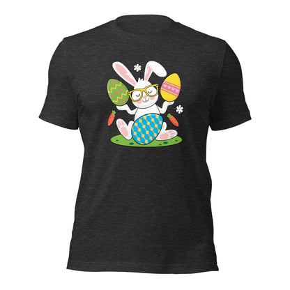 Cute Easter Bunny Unisex Shirt For All Ages Dark Shirt