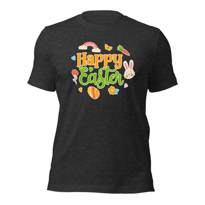 Happy Easter Day Graphic Unisex Adult Dark Shirt