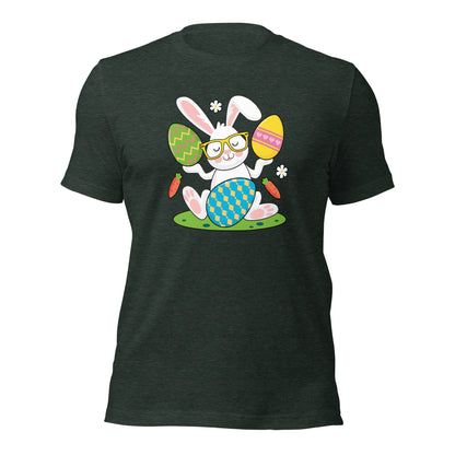 Cute Easter Bunny Unisex Shirt For All Ages Dark Shirt