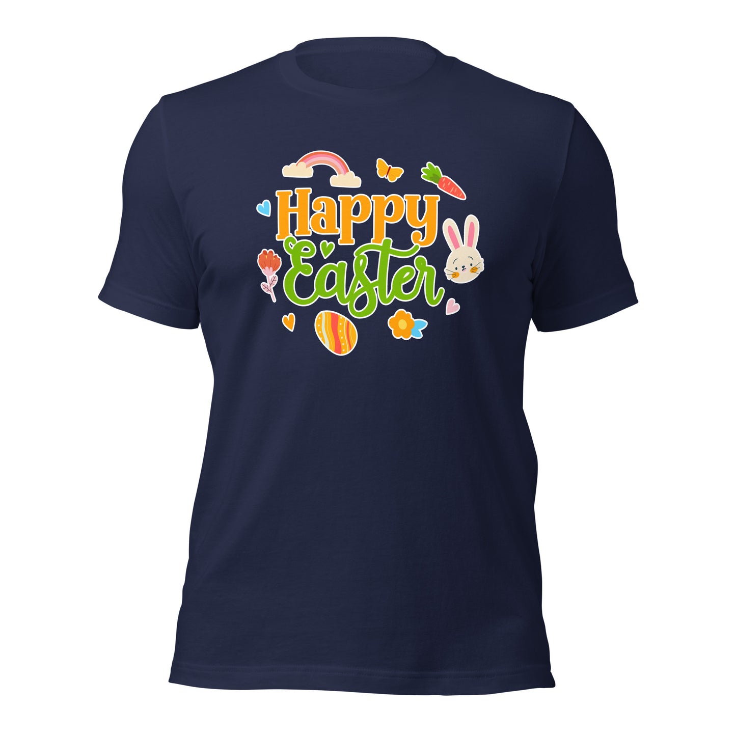 Happy Easter Day Graphic Unisex Adult Dark Shirt