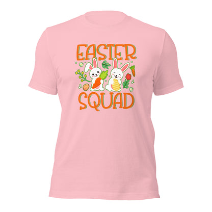 Easter Squad Bunnies Family Matching Unisex Light Shirt