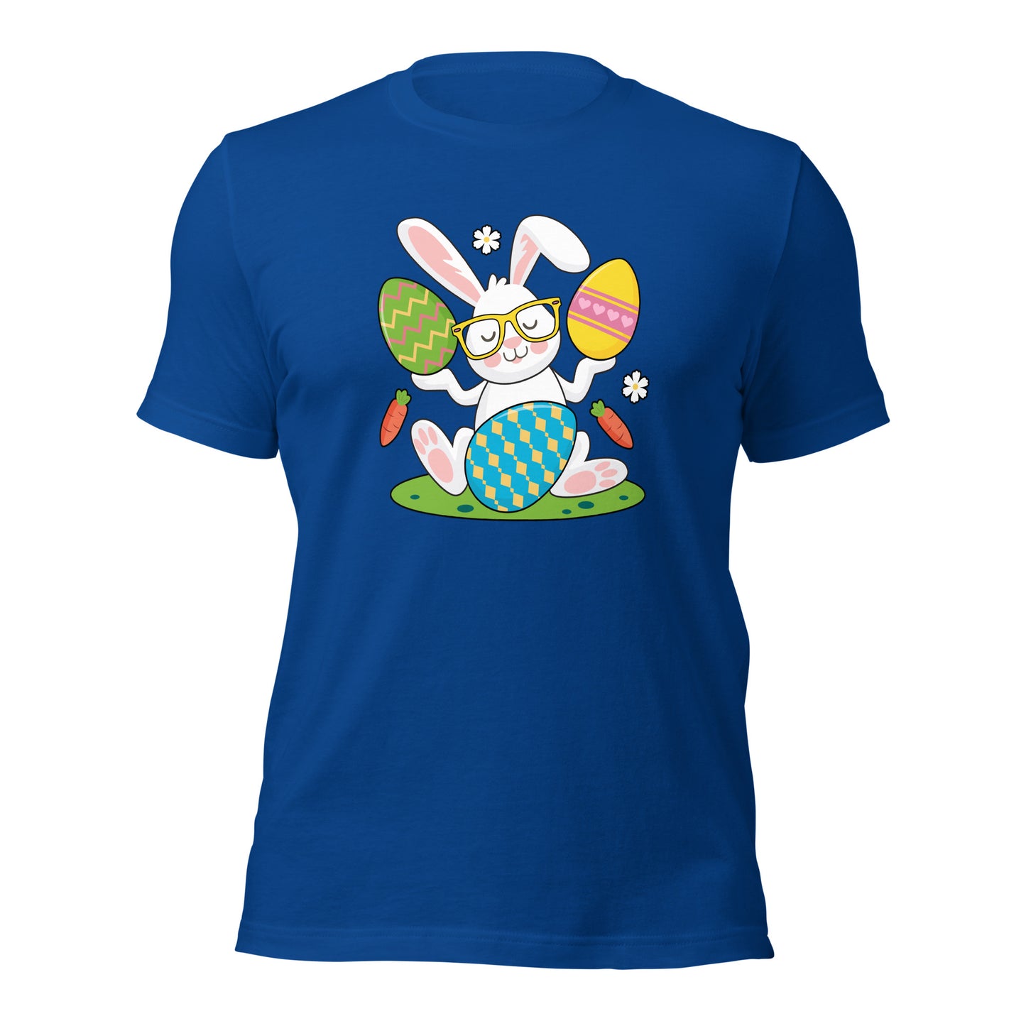 Cute Easter Bunny Unisex Shirt For All Ages Dark Shirt