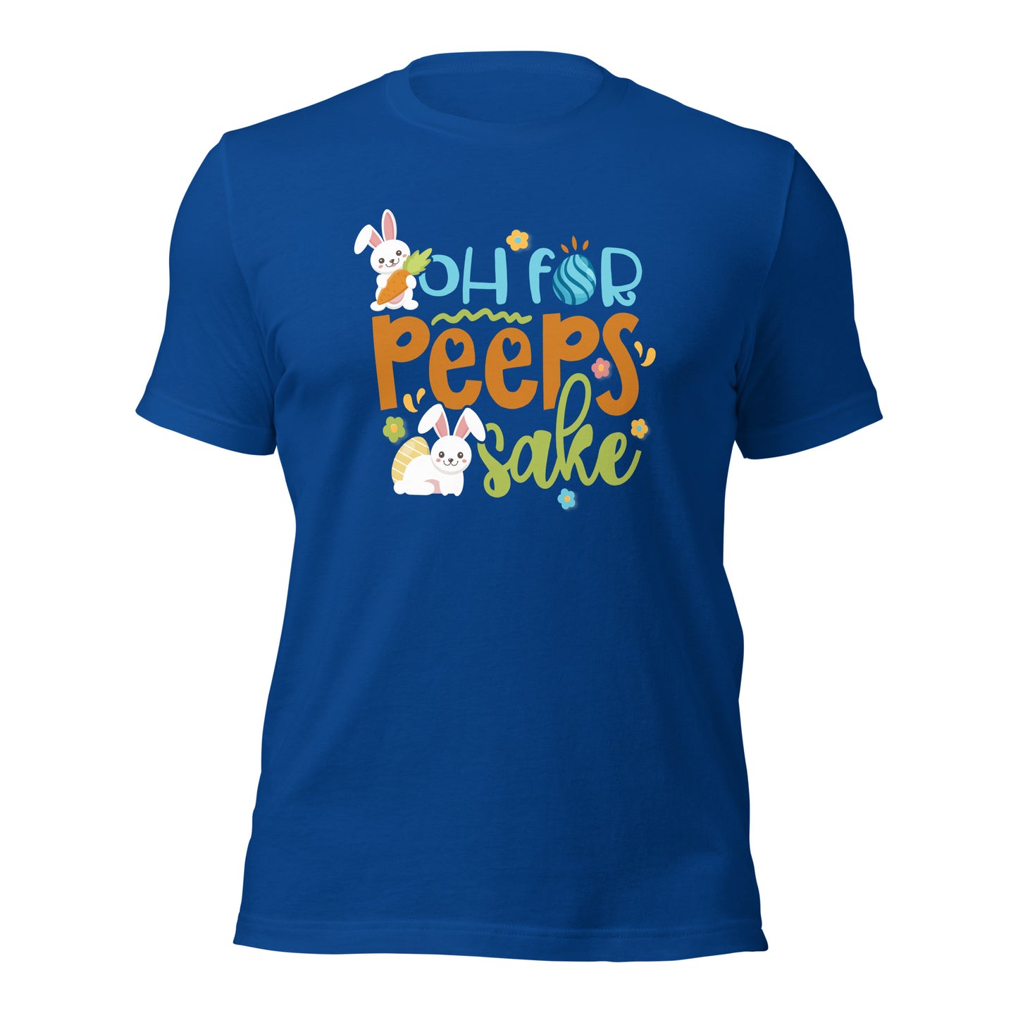 Oh For Peeps Sake Easter Day Unisex Adult Dark Shirt