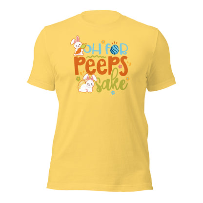 Oh For Peeps Sake Easter Day Unisex Adult Tops Light Shirt